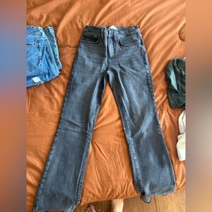 Madewell Charcoal Skinny Jeans